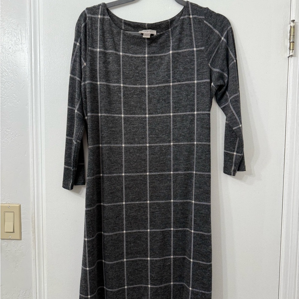 Ann Taylor Loft - Plaid Women's Dress